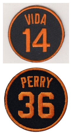 #14 VIDA #36 PERRY two patch
