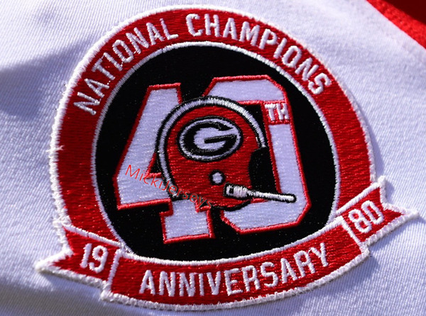 Georgia Bulldogs 1980 40TH patch