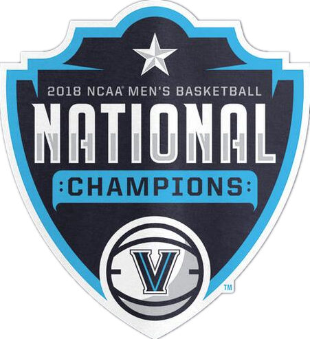 Villanova Wildcats 2018 Championship Jersey patches