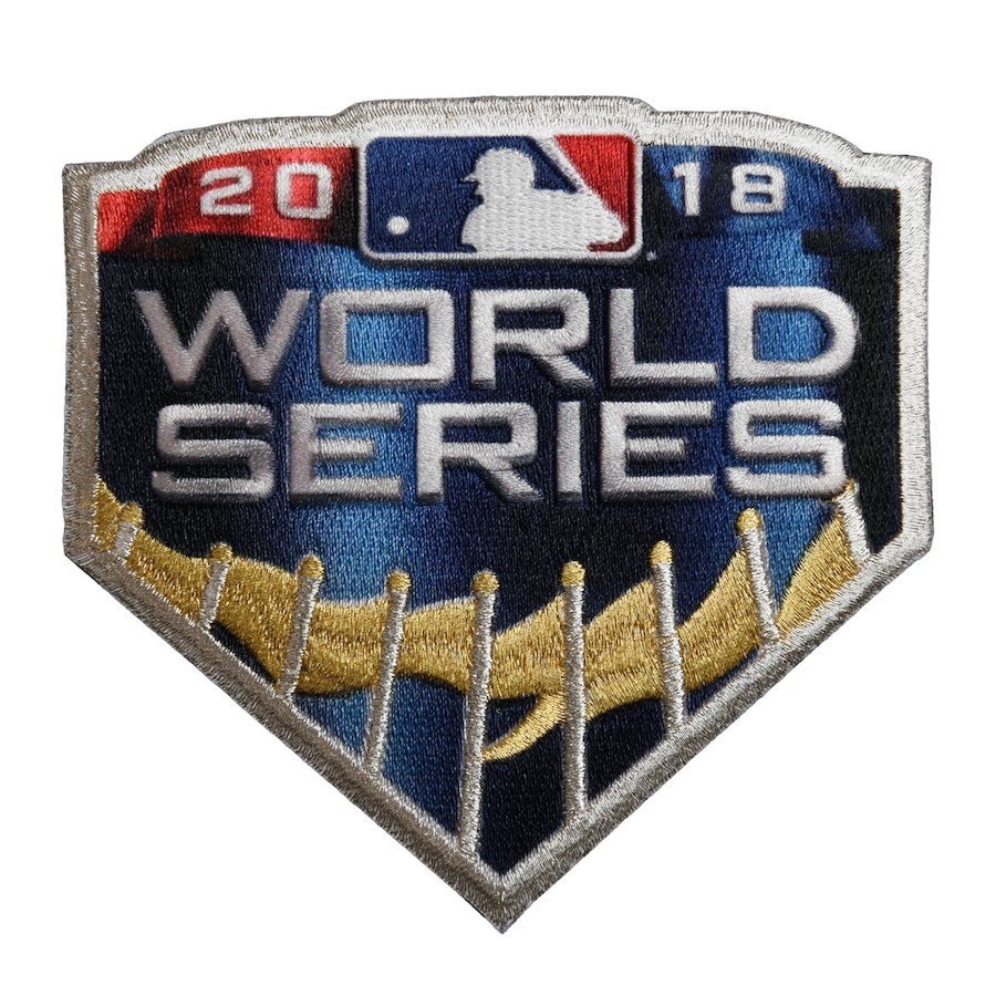 MLB 2018 World Series Patch