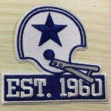 2020 Dallas Cowboys 60th Anniversary patch
