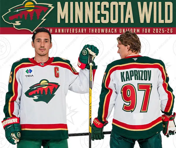 Wild 25th Anniversary Jersey