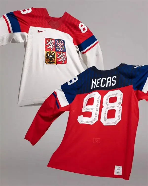 Czechia 2026 Olympic Hockey Jersey