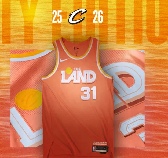 Cleveland Cavaliers 2025-26 City Jersey