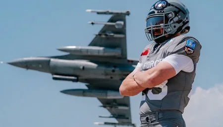 Air Force Falcons APLS Fighting Falcon Collection Football Game Jersey