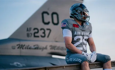 Air Force Falcons APLS Fighting Falcon Collection Football Game Jersey