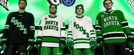 North Dakota Fighting Hawks 2025 Hockey Jersey