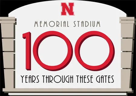Nebraska Huskers 2023 Memorial Stadium 100th Anniversary Jersey