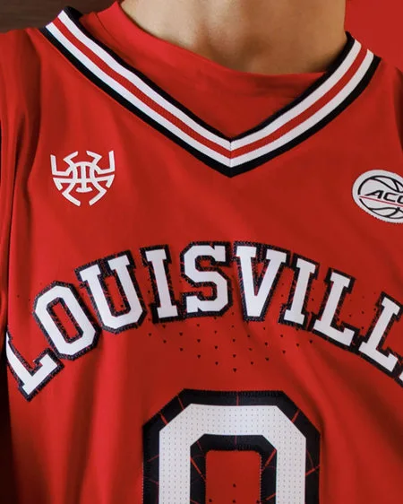 Louisville Cardinals Spida Basketball Jersey