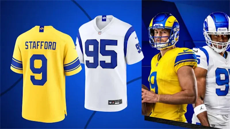 Stitched Los Angeles Rams 2026 Fearsome White Jersey
