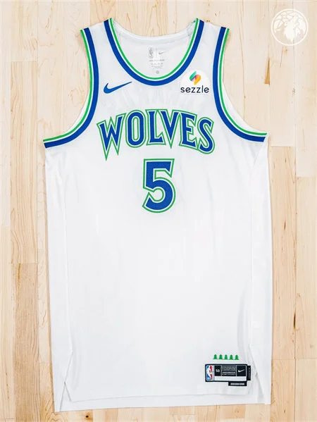 Stitched Minnesota Timberwolves 2026 White Association Edition Jersey