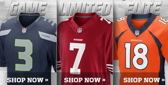 Nike football Jerseys