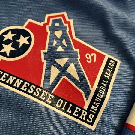 TENNESSEE OILERS 1997-1998 INAUGURAL patch