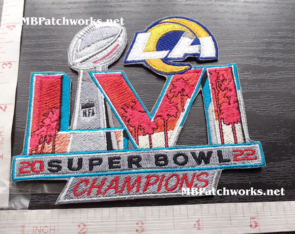 Los Angeles Rams 2022 SB LVI Champions Patch