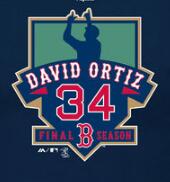 #34 David Ortiz Retirement Patch