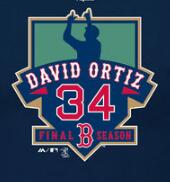 #34 David Ortiz Retirement Patch