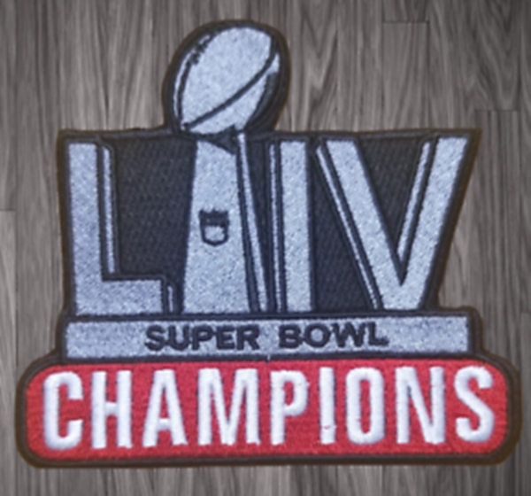 2019 Kansas City Chiefs LIV Super Bowl Champions jersey patch