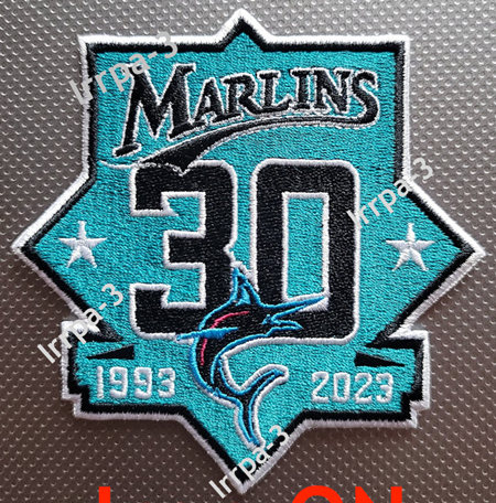 Marlins 30TH patch