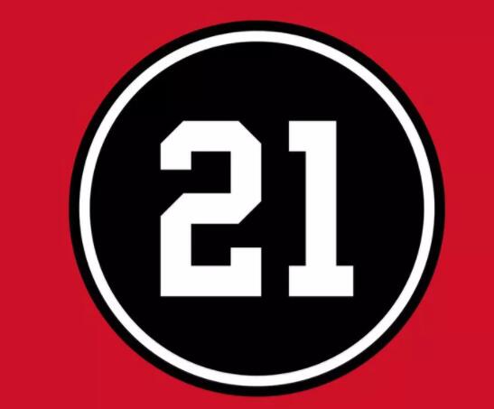 NO.21 Stan Mikita Patch