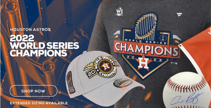 Houston Astros 2022 World Series Champions Jersey