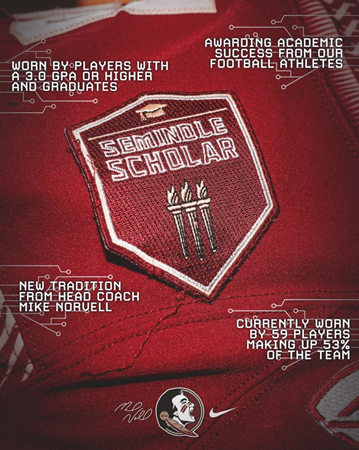 Seminole Scholar patch