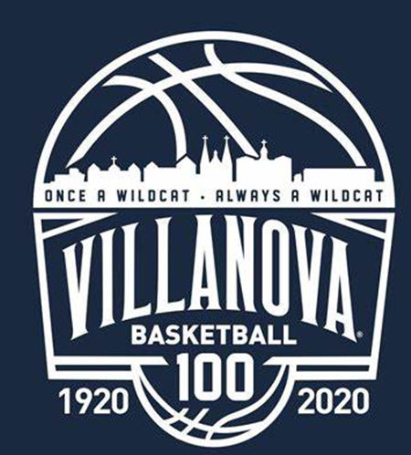 Villanova Wildcats Basketball 100TH Jersey patch
