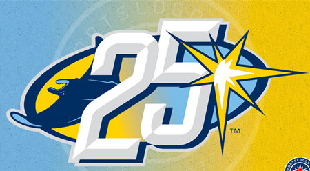 Rays 25th Patch