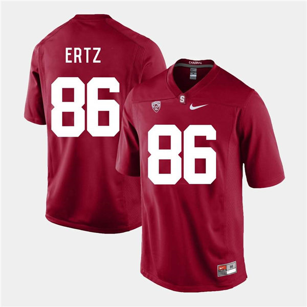 Men's Stanford Cardinal #86 Zach Ertz Nike Cardinal NCAA College Game Football Jersey