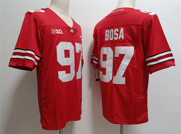 Men's Ohio State Buckeyes #97 Joey Bosa Red Nike Limited College Football Jersey