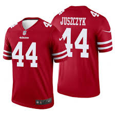 Men's San Francisco 49ers #44 Kyle Juszczyk Nike Scarlet Player Elite Jersey