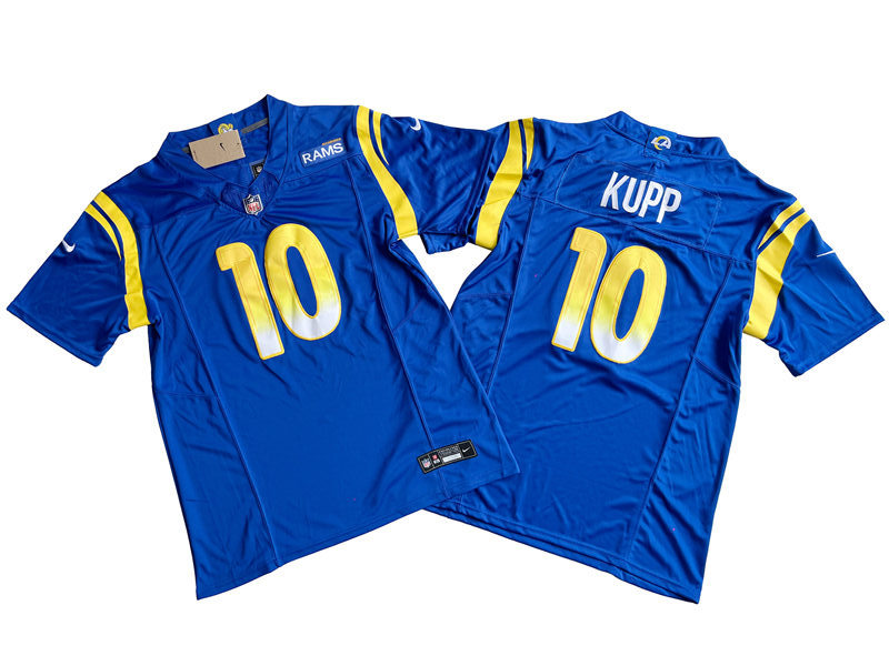 Men's Los Angeles Rams #10 Cooper Kupp Nike Royal Vapor F.U.S.E. Limited Jersey