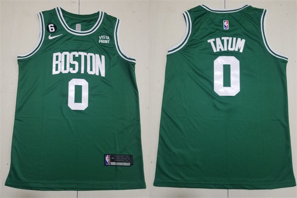 Mens Boston Celtics #0 Jayson Tatum Kelly Green Nike Icon Edition Jersey