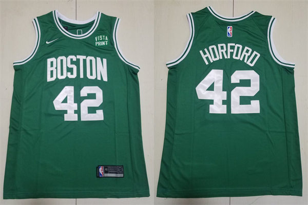 Mens Boston Celtics #42 Al Horford Kelly Green Nike Icon Edition Jersey