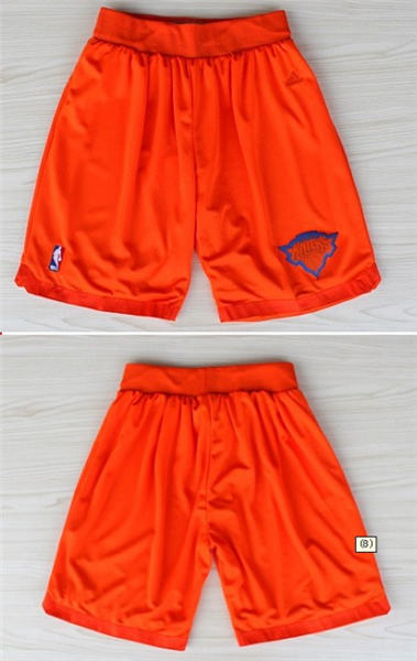 Adidas New York Knicks Orange Shorts