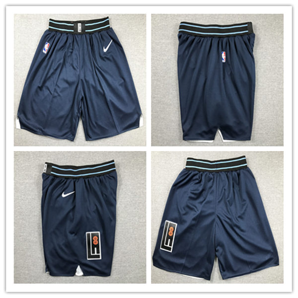 Mens Los Angeles Clippers Navy 2023-24 City Edition Swingman Shorts