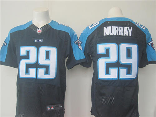 Men's Tennessee Titans #29 DeMarco Murray Navy Blue Alternate NFL Nike Elite Jersey
