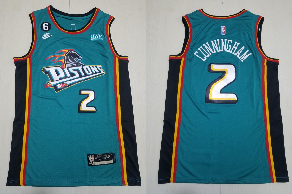 Mens Detroit Pistons 23 Jaden Ivey White Association Edition Jersey