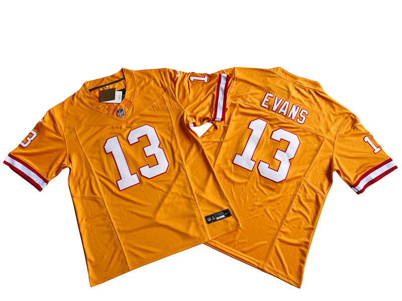 Mens Tampa Bay Buccaneers #13 Mike Evans Nike Orange Retro Vapor F.U.S.E. Limited Jersey