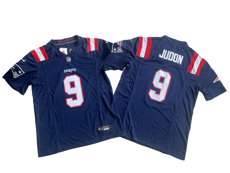 Mens New England Patriots #9 Matthew Judon Navy 2023 F.U.S.E. Vapor Limited Jersey