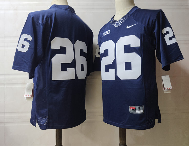 Men's Penn State Nittany Lions #26 Saquon Barkley  Nike Navy 2023 F.U.S.E. Limited College Game Football Jersey