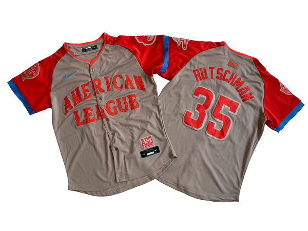 MensBaltimore Orioles #35 Adley Rutschman American League Nike 2024 MLB All-Star Game Limited Player Jersey - Cream