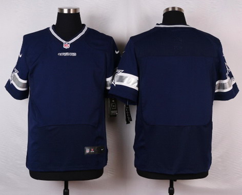 Men's Nike Elite Jersey  Dallas Cowboys Blank Blue