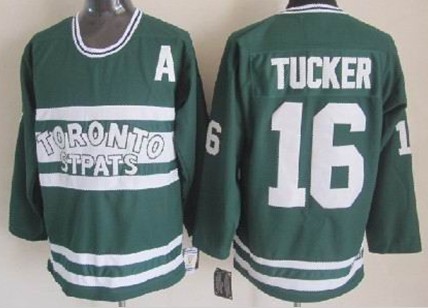Toronto Maple Leafs #16 Tucker Green CCM A Patch Jersey