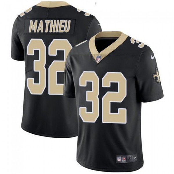 Men's New Orleans Saints #32 Tyrann Mathieu Nike Black Vapor Untouchable Limited Jersey