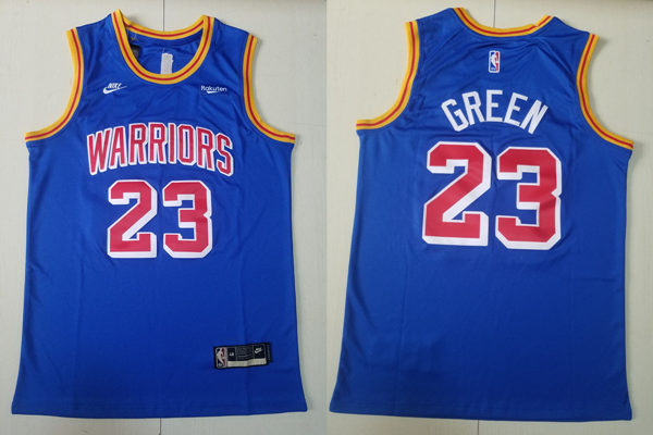 Mens Golden State Warriors #23 Draymond Green Royal Classic Edition Origins Jersey