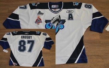 CHL #87 Crosby White Jersey