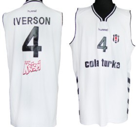 Turkey Besiktas #4 Iverson White Jersey