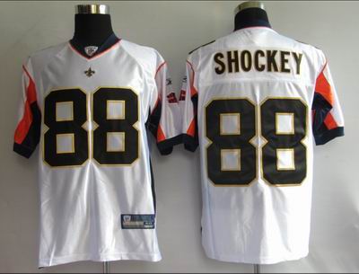 New Orleans Saints #88 Jeremy Shockey Super Bowl White Jersey