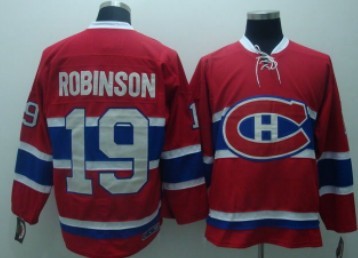 Men's Montreal Canadiens #19 Larry Robinson Red CCM Jersey
