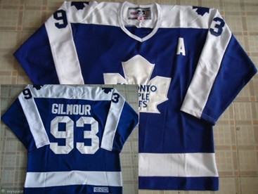 Toronto Maple Leafs #93 Doug Gilmour Blue CCM Throwback Jersey